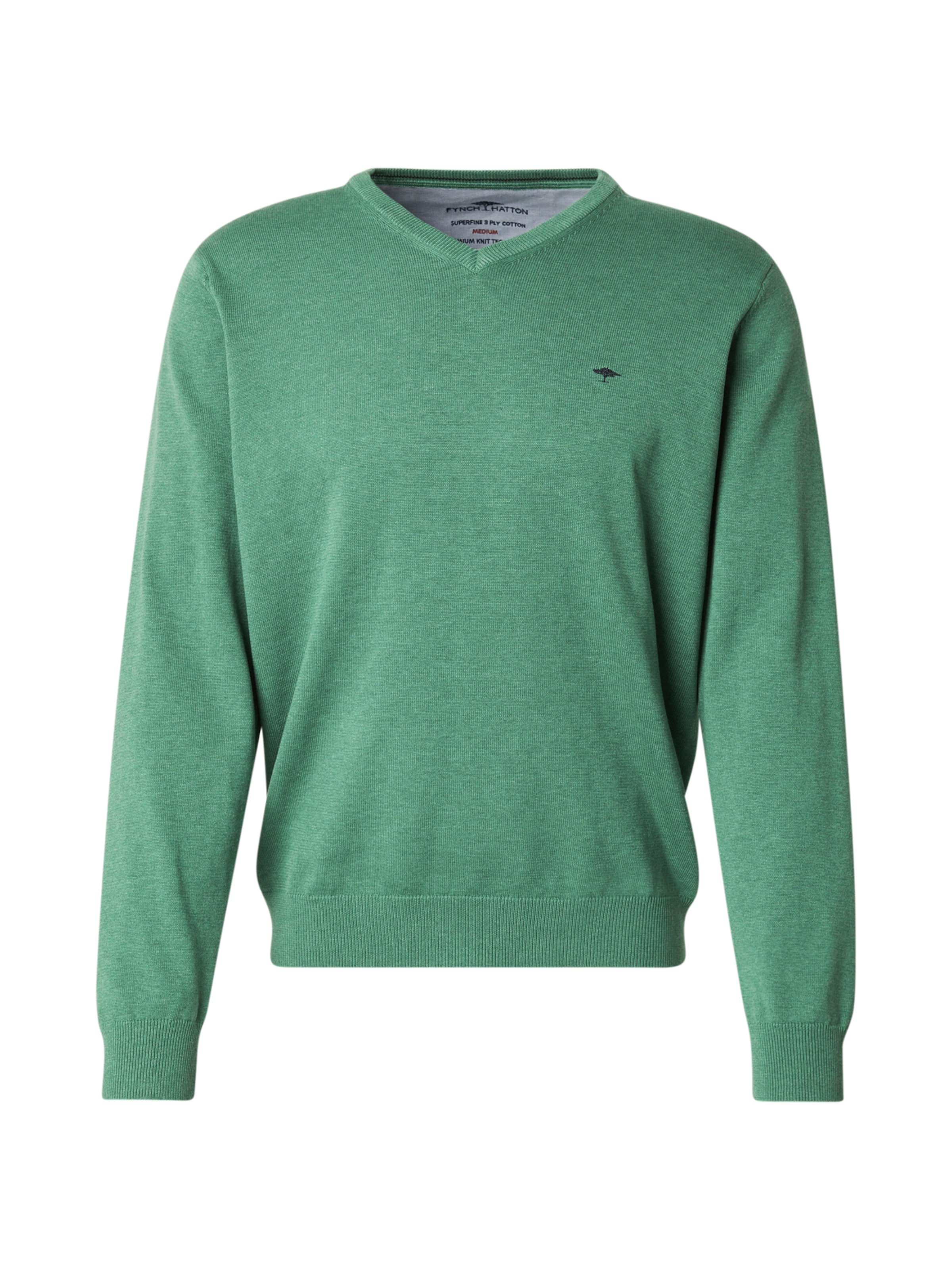 FYNCH-HATTON Πουλόβερ σε πράσινο: μπροστά