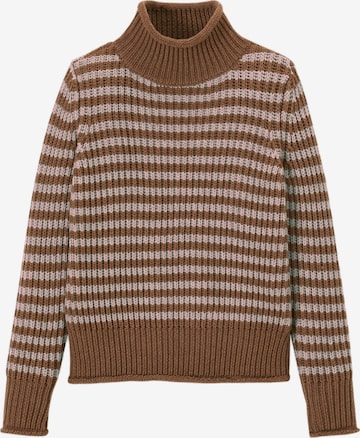Pull-over MADELEINE en marron : devant