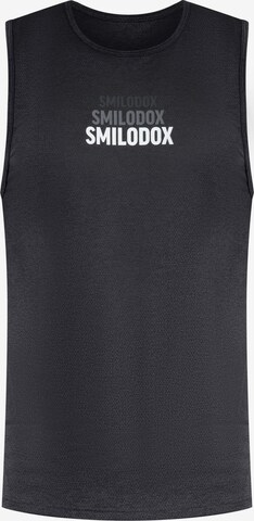 Smilodox Performance Shirt in Black: front