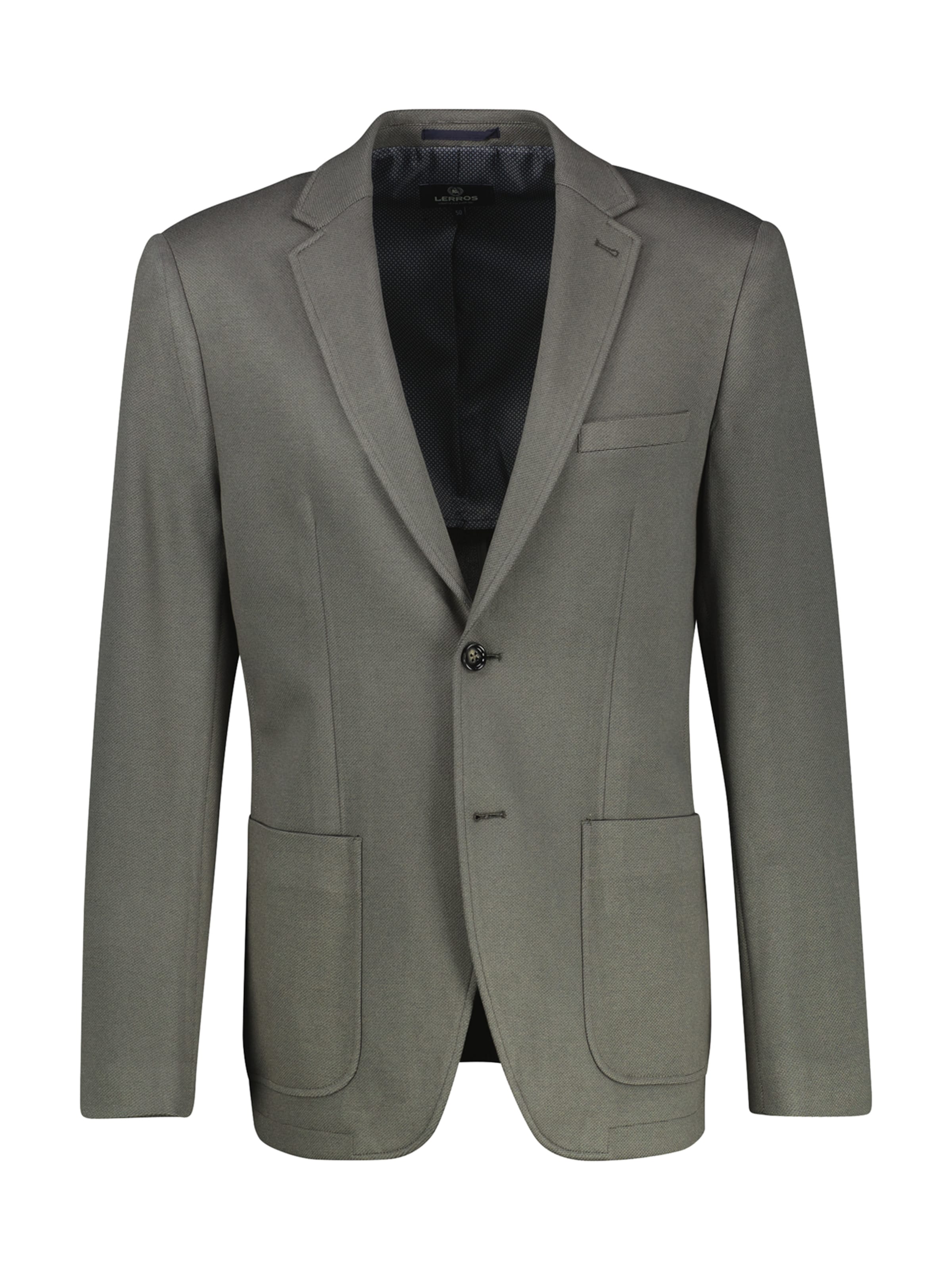 Coupe regular Veste de costume 'For Every Day' LERROS en vert : devant