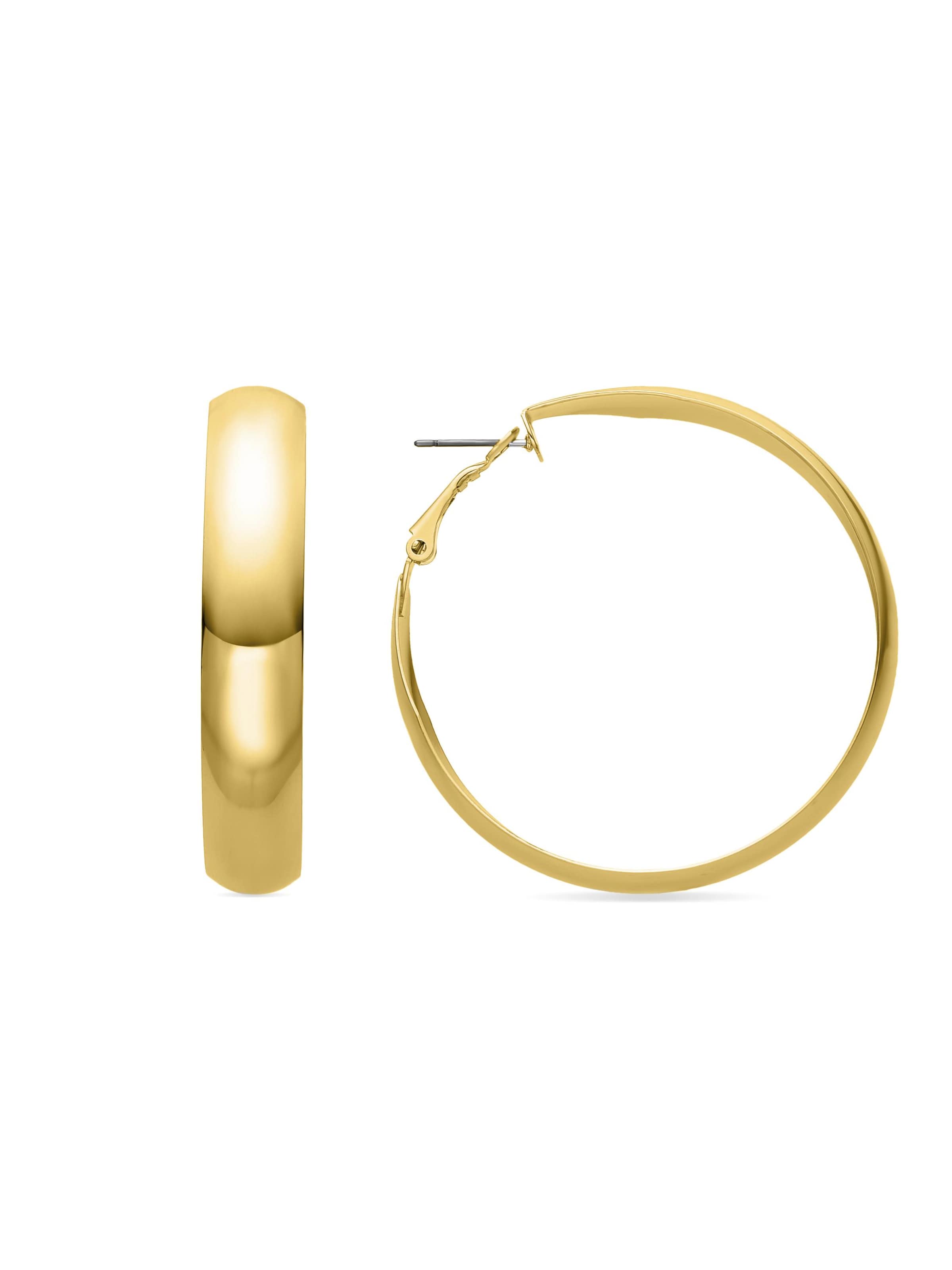 Luxenter Øreringe 'Hewry' i guld: forside