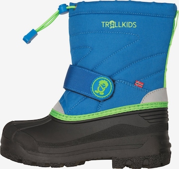 TROLLKIDS Snow Boots in Blue: front