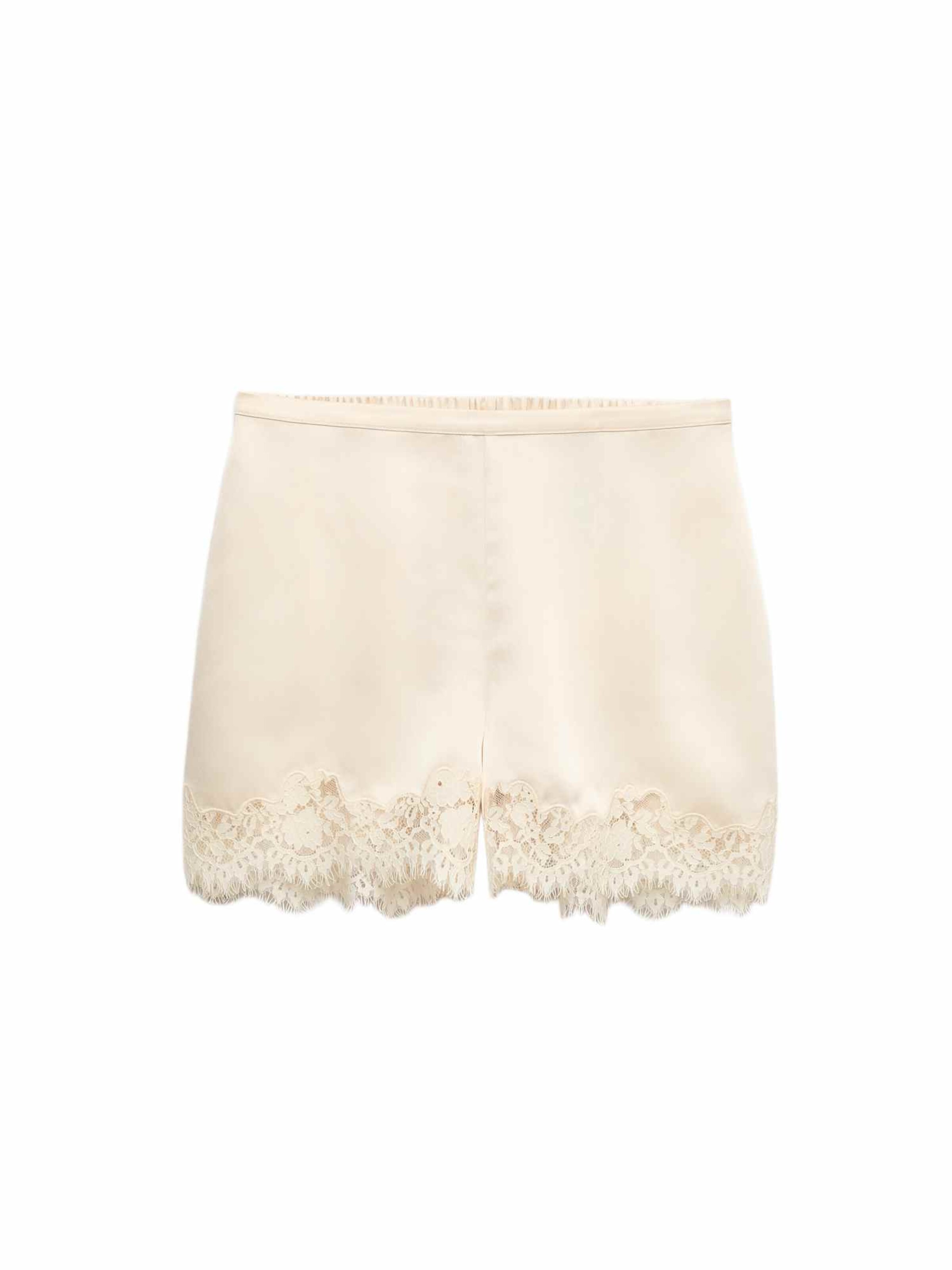Pantalon Marks & Spencer en beige : devant