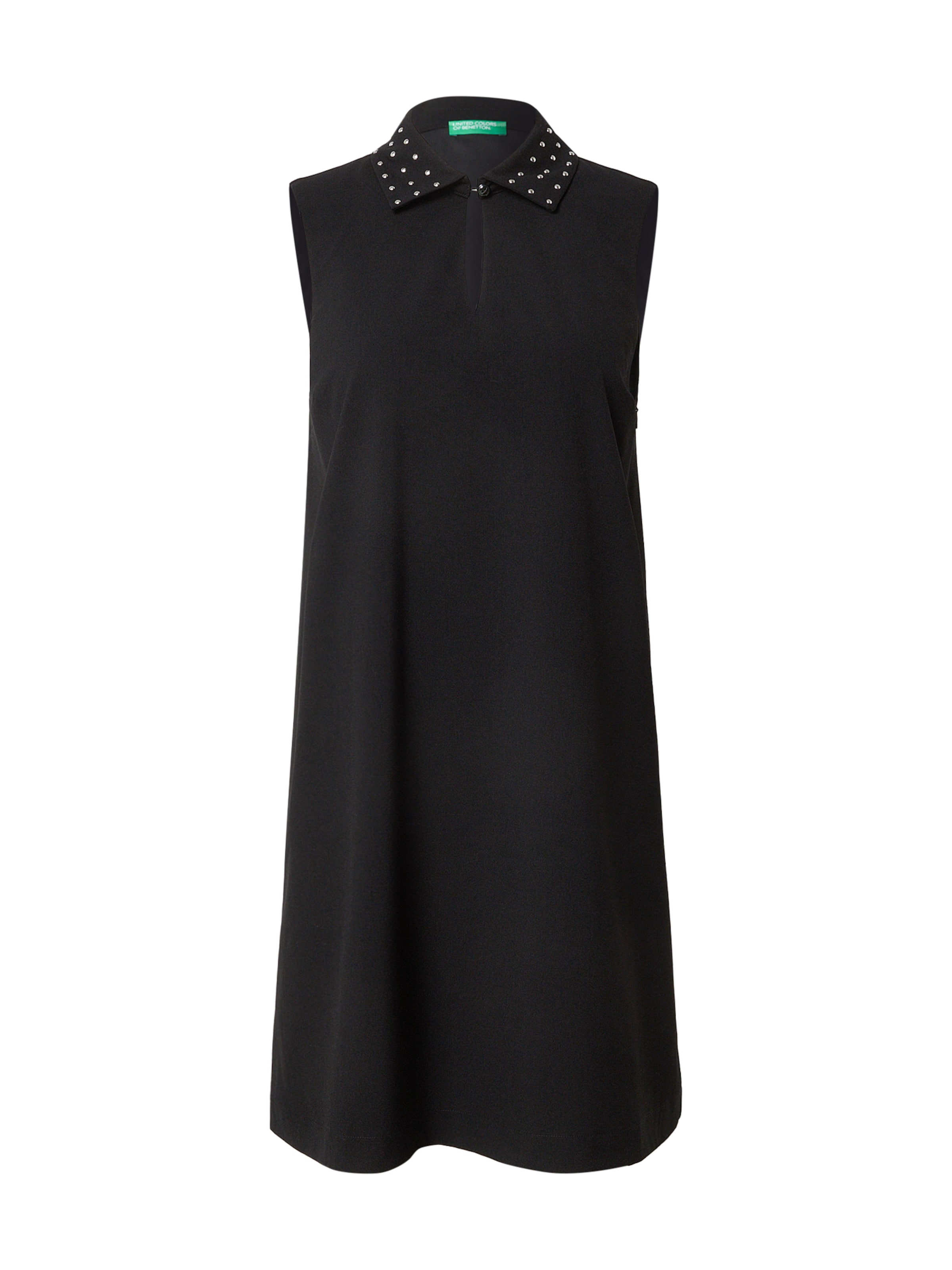 UNITED COLORS OF BENETTON - Vestido en negro: frente