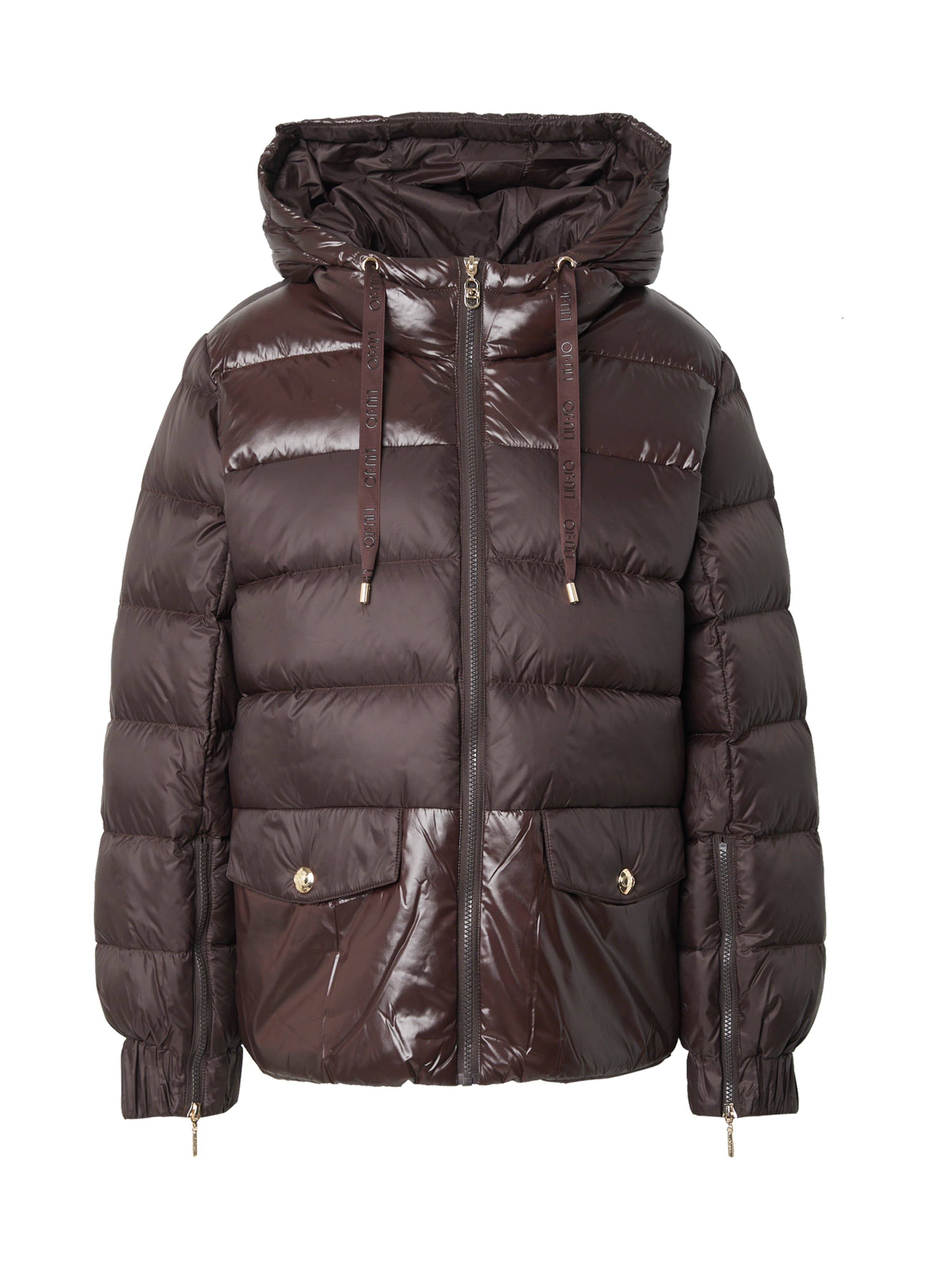 Liu Jo Zimná bunda - Hnedá: predná strana