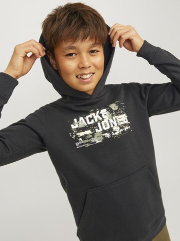 Jack & Jones Junior Sweatshirt 'JCOOutdoor' in Zwart