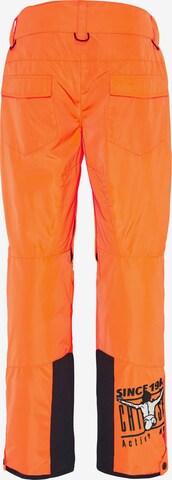 Regular Pantalon outdoor CHIEMSEE en orange