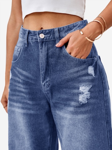 mėlyna Imily Bela Laisvas Džinsai