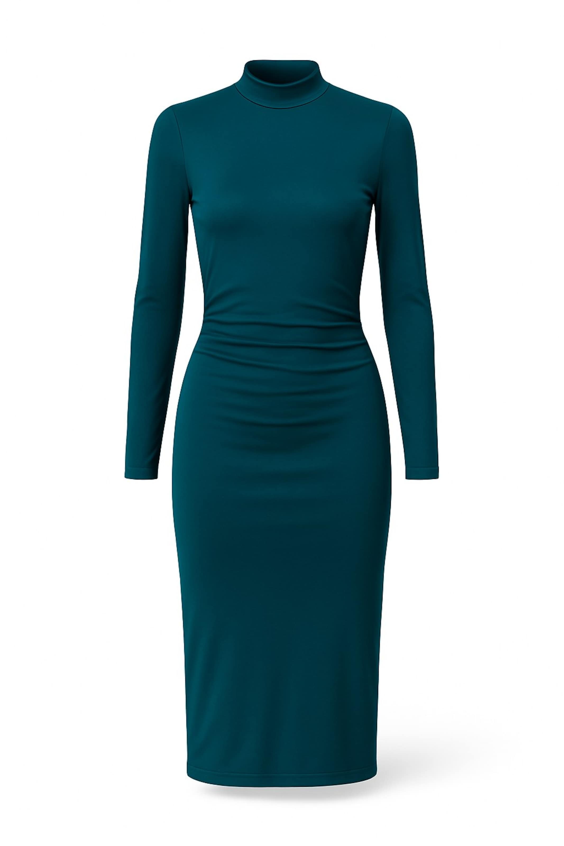 Robe WOMAN VISION en vert : devant