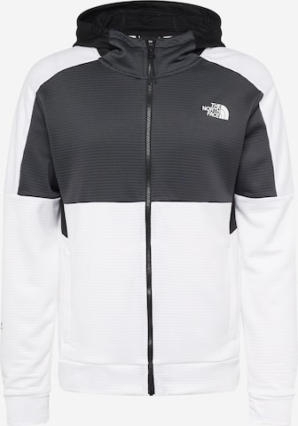 THE NORTH FACE - Chaqueta polar funcional en blanco: frente