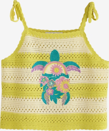 Next Knitted top in Green: front