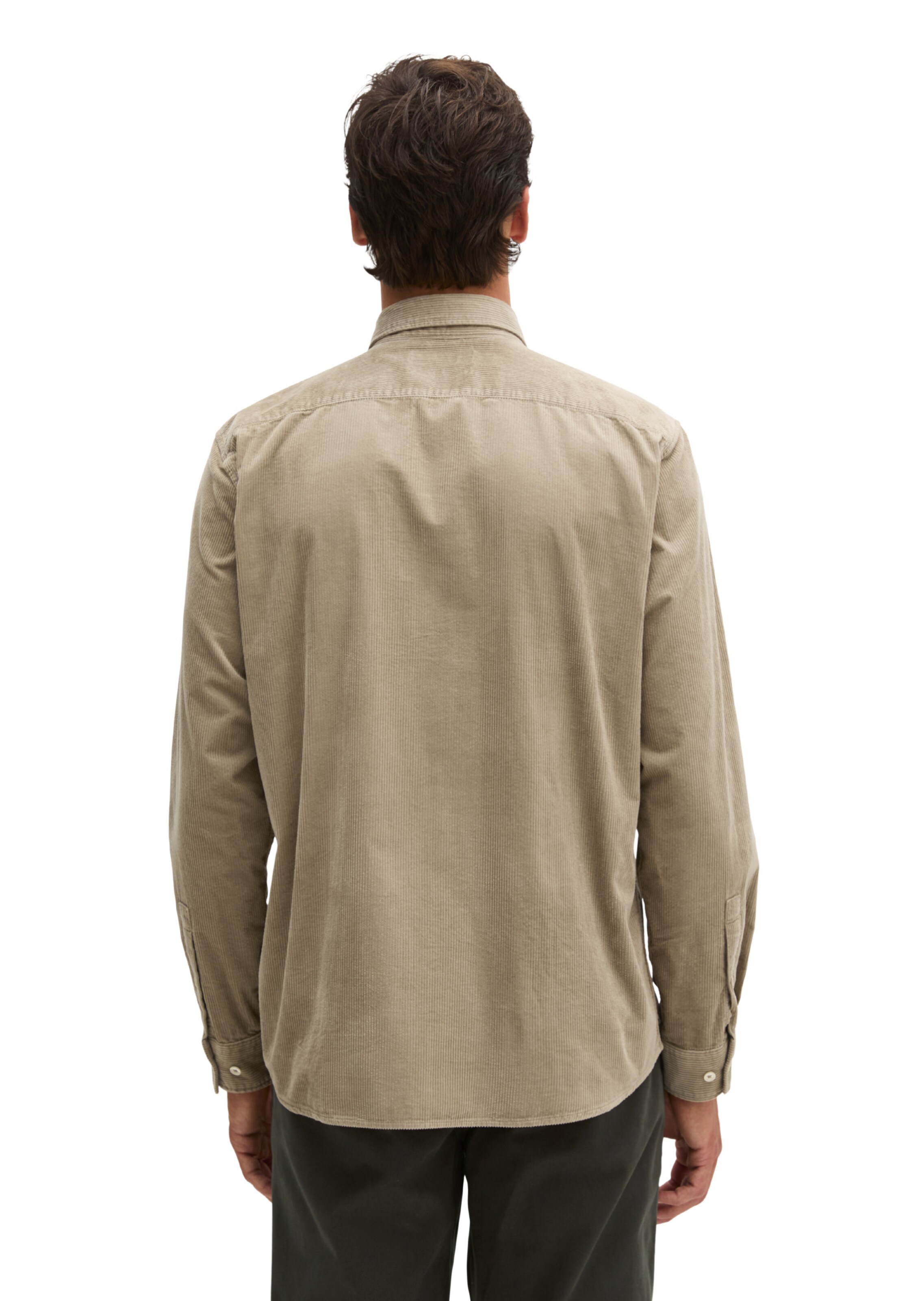 Marc O'Polo Regular fit Button Up Shirt in Beige