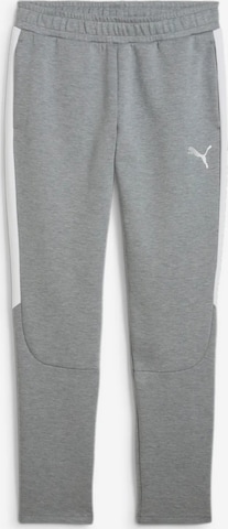 Pantaloni sportivi 'teamEvostripe' di PUMA in grigio: frontale