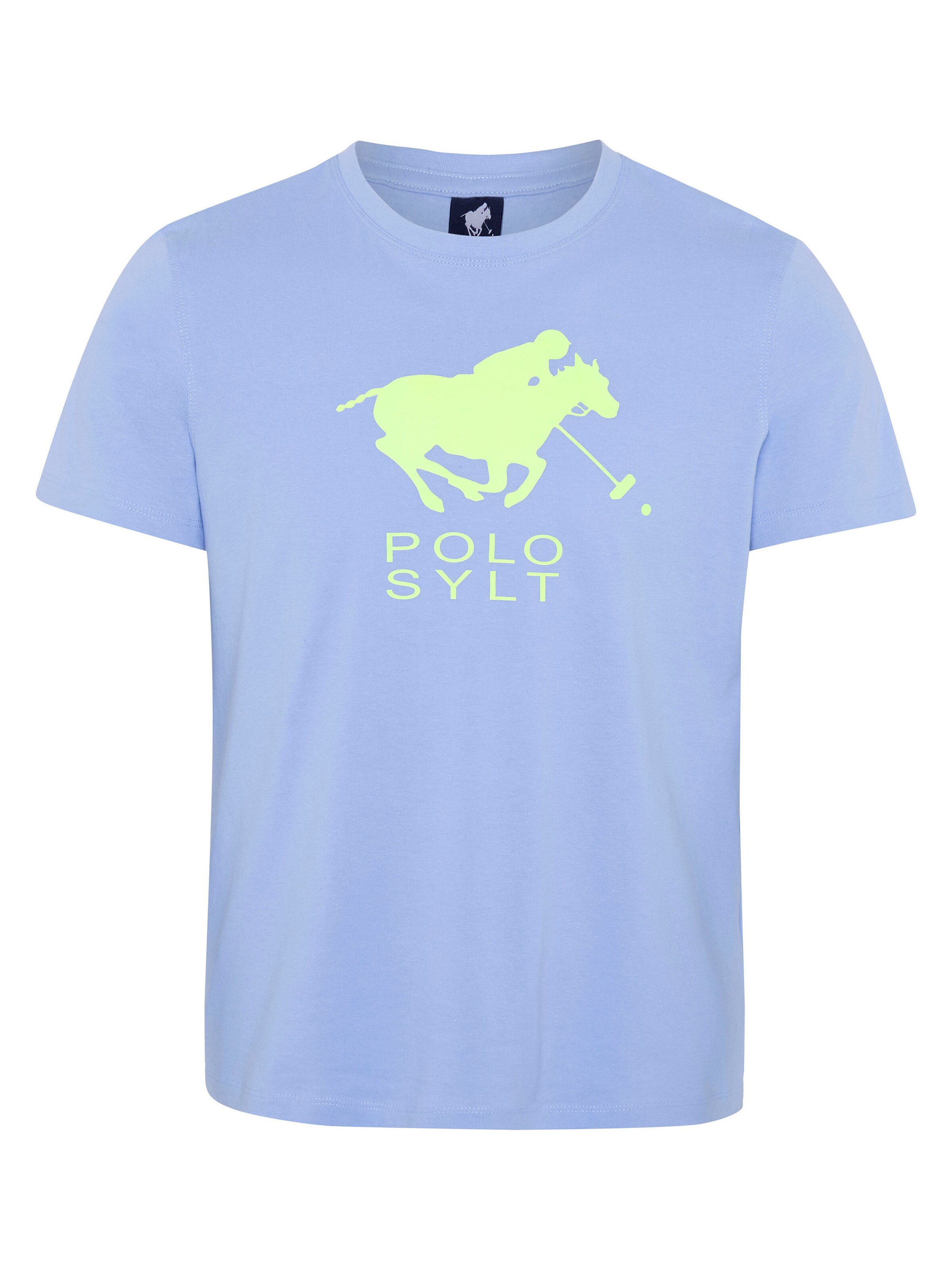 Polo Sylt Shirt in Blue: front