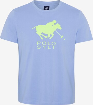 Polo Sylt Shirt in Blue: front