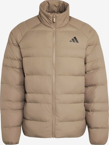 ADIDAS SPORTSWEAR Sportovní bunda 'ESS' – béžová: přední strana