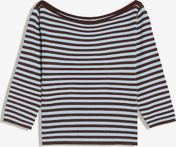 BershkaPulover - smeđa boja: prednji dio