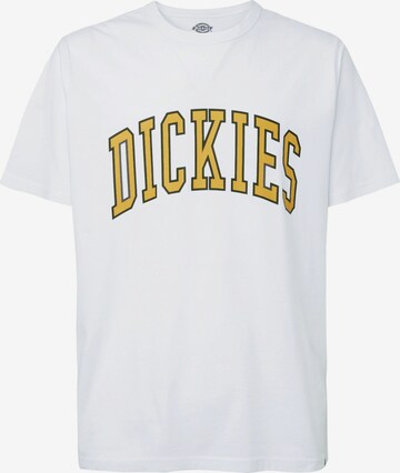 T-Shirt DICKIES en blanc : devant