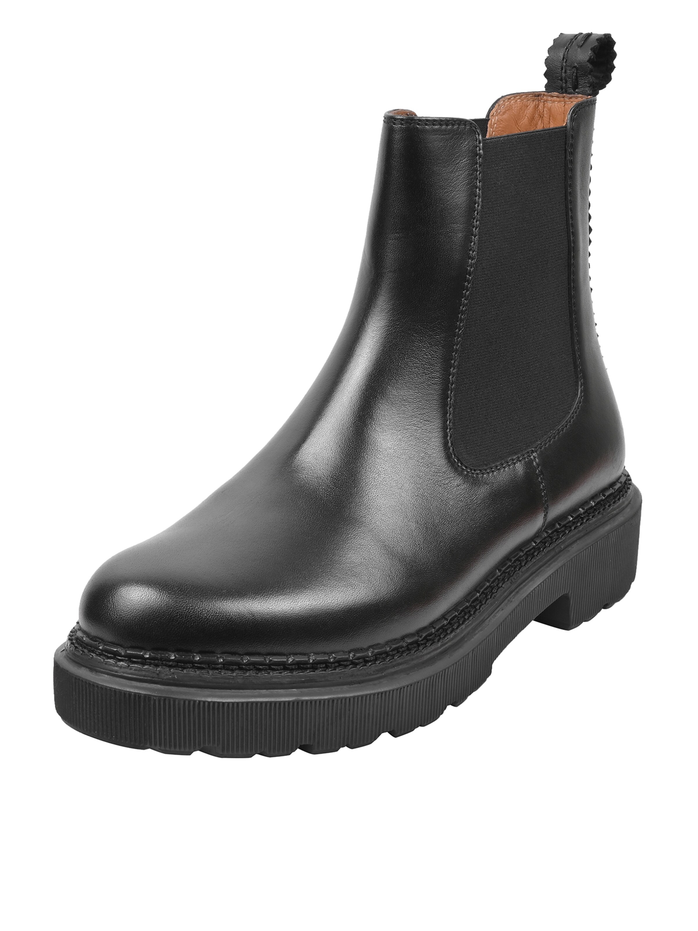 Crickit Chelsea Boot ' URBINO ' in Schwarz: Vorderseite