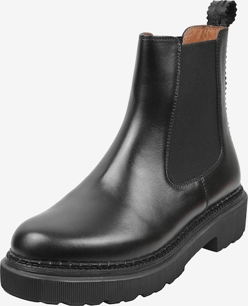 Crickit Chelsea Boot ' URBINO ' in Schwarz: Vorderseite