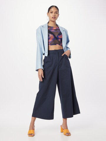 Wide leg Pantaloni di People Tree in blu