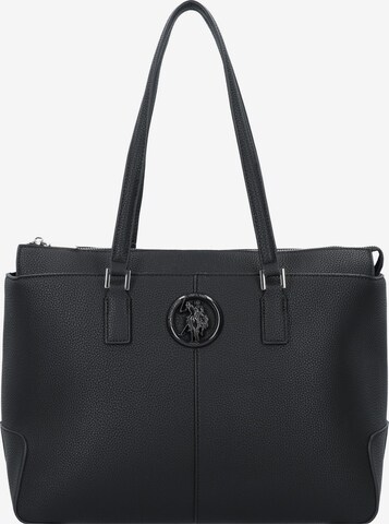 Cabas U.S. POLO ASSN. en noir : devant