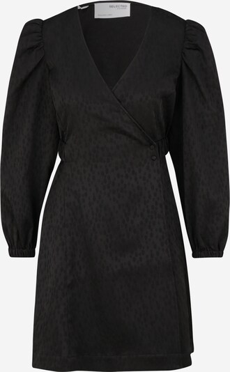 Selected Femme Petite Рокля тип риза 'Tanka' в черно, Преглед на продукта