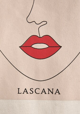 LASCANA Sweatshirt i beige