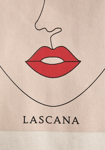 LASCANA Mikina – béžová