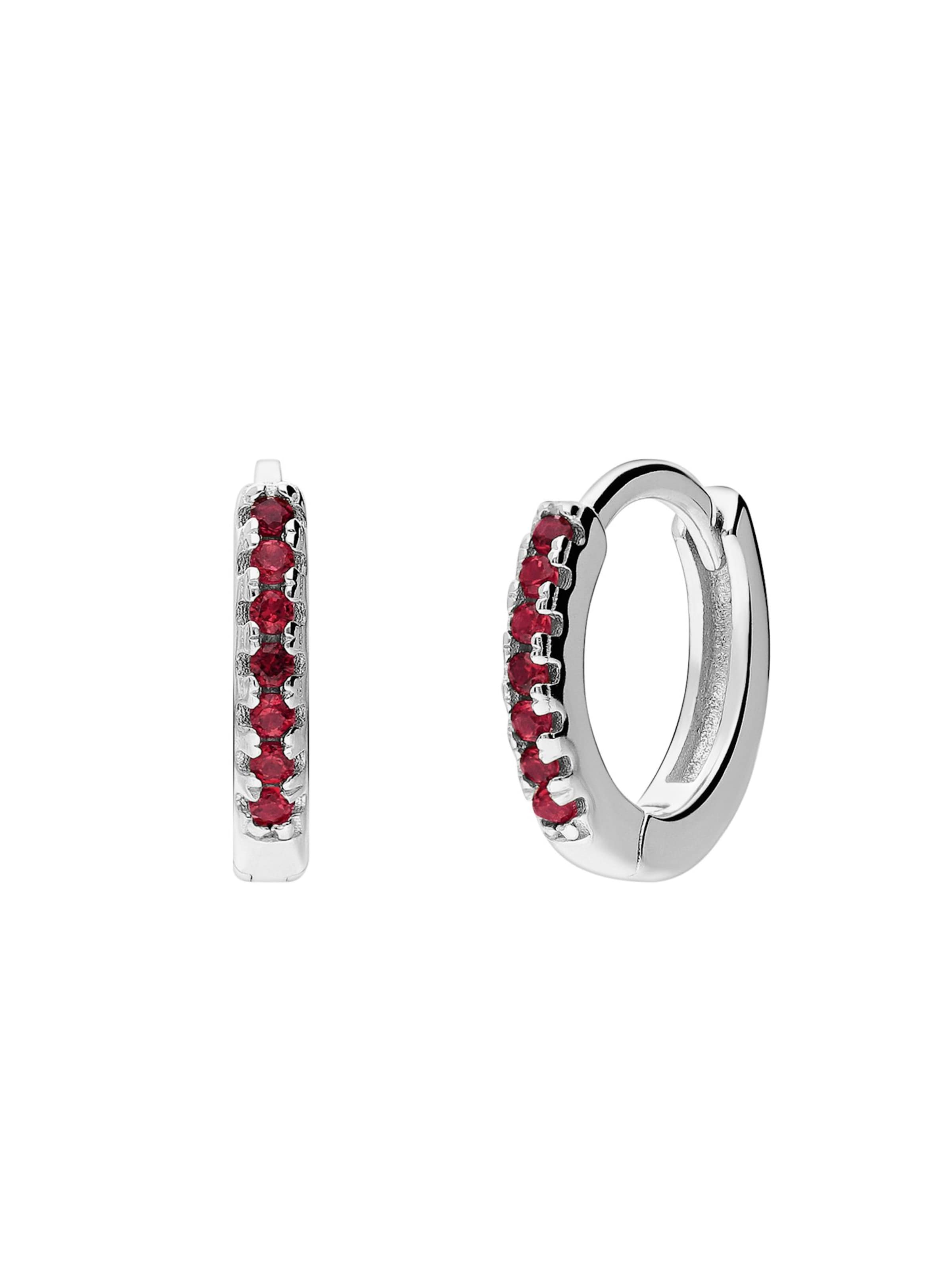 Lucardi Oorbellen in Zilver: voorkant