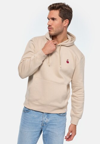 Mikon Sweatshirt in Beige: front