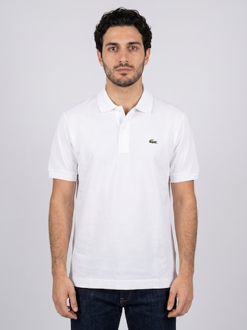 LACOSTE Koszulka 'Men's Polo Shirt with Logo' w kolorze biały: przód