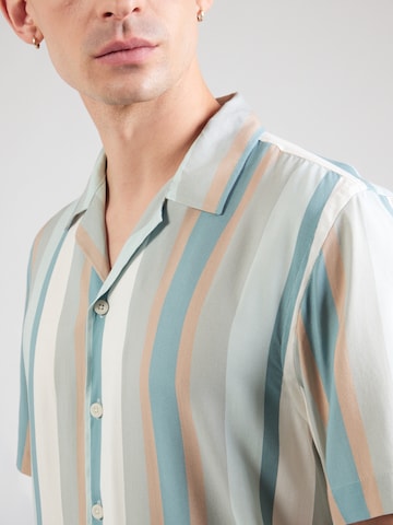 Lindbergh Regular fit Button Up Shirt in Grey