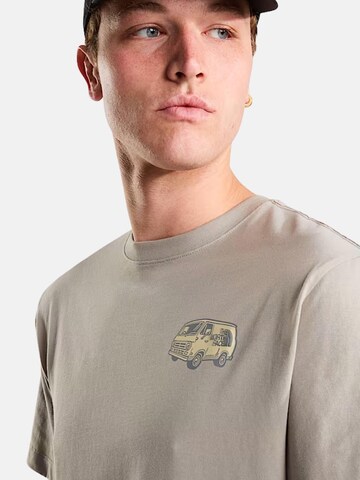 THE NORTH FACE Shirt 'THE NORTH FACE M VAN LIFE RX SS TEE T-SHIRT' in Grijs