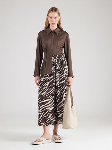 Wide Leg Pantalon 'Malin' Lindex en beige