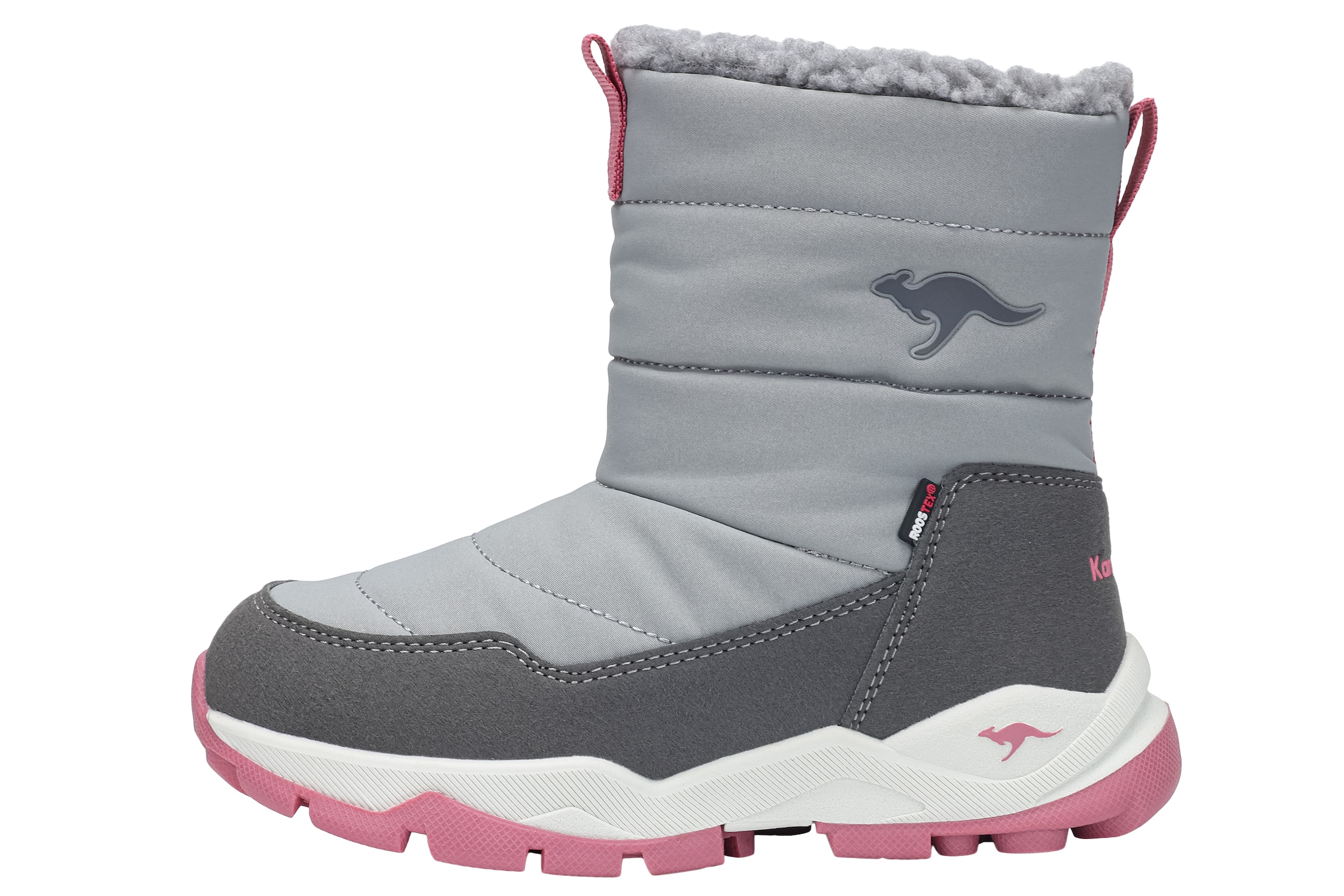 KangaROOS Snow Boots in Grey: front