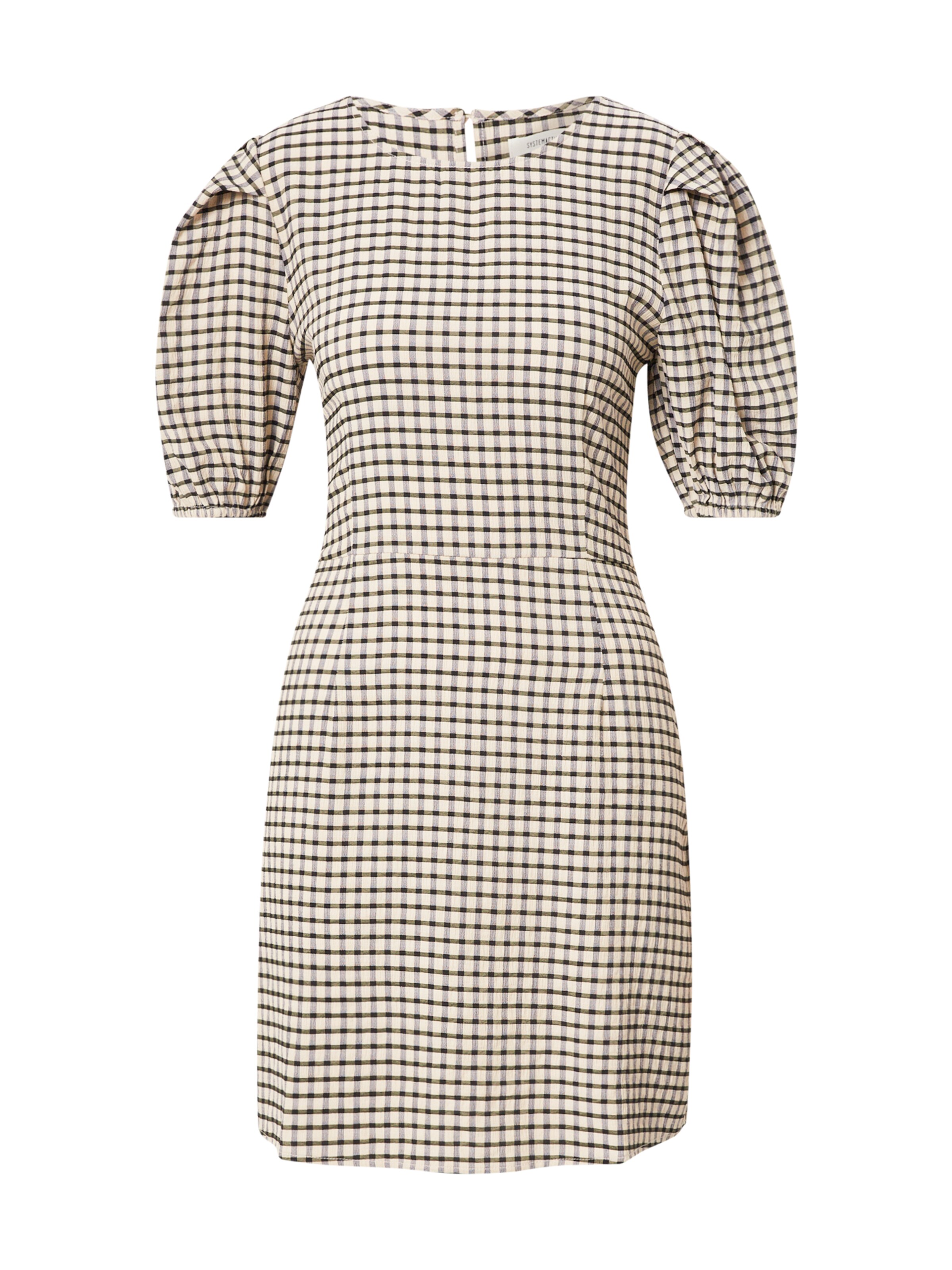 System Action Klänning i beige: framsida