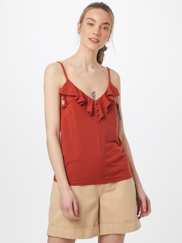 ABOUT YOU Shirt 'Thora' in Rood: voorkant