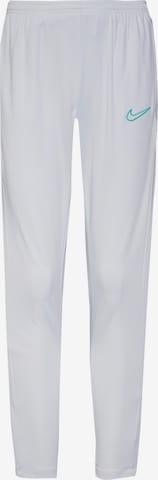 NIKE Regular Sporthose 'Academy25' in Weiß: Vorderseite