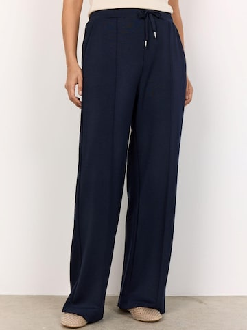 Soyaconcept Regular Trousers 'Soyaconcept Banu265 broek navy' in Blue