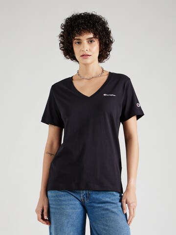 Champion Authentic Athletic Apparel Shirt in Black: front