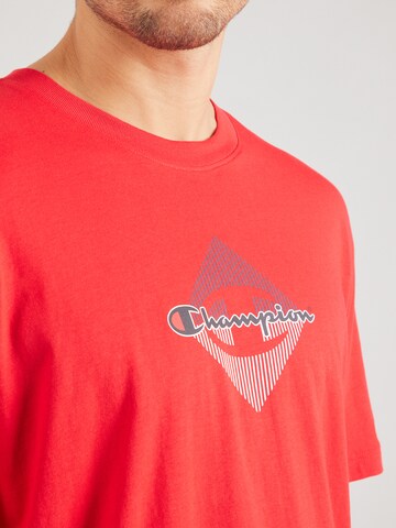 Champion Authentic Athletic Apparel Μπλουζάκι σε κόκκινο