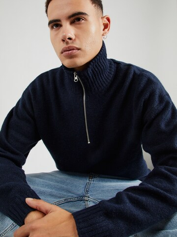 JACK & JONES Пуловер 'OLLIE' в синьо