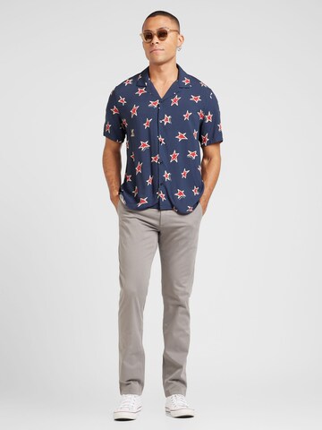 The Kooples Comfort Fit Hemd in Blau
