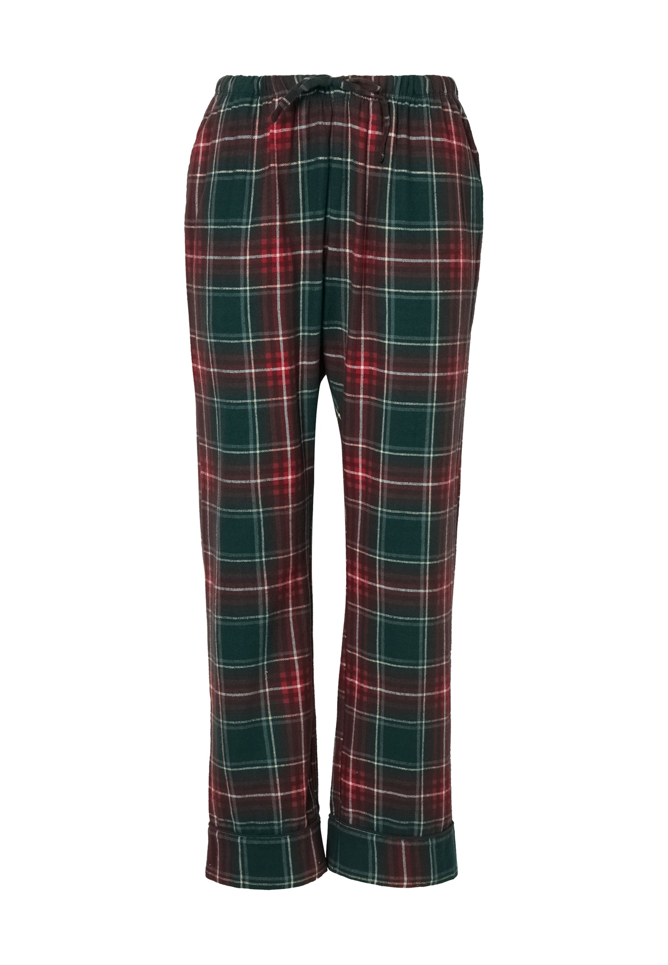 Pantaloncini da pigiama di Hunkemöller in verde: frontale