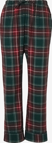 Pantaloncini da pigiama di Hunkemöller in verde: frontale