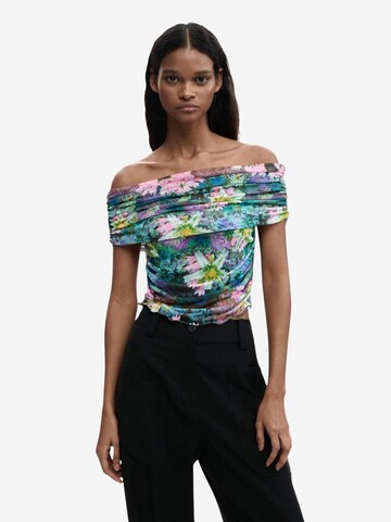 Top 'TS_MUNICH 26SWTK22' di Desigual in verde: frontale