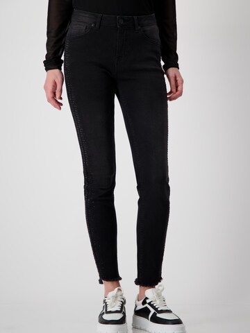 monari Skinny Jeans in Schwarz: Vorderseite