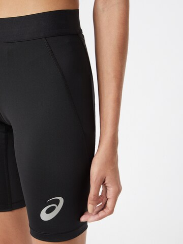 ASICS Skinny Športne hlače 'Fujitrail Sprinter' | črna barva