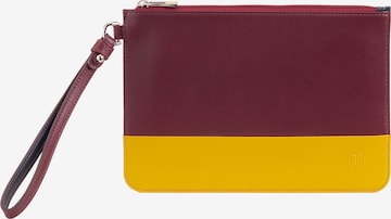 DuDu Clutch 'Lipari' in Red: front